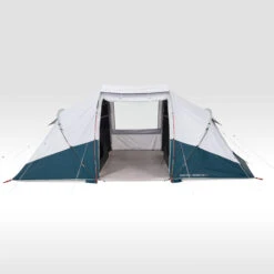 Quechua 4 Man Blackout Tent With Poles - Arpenaz 4.2 F&B -Ever Camp k06322041baaba6e515b737e21369507a