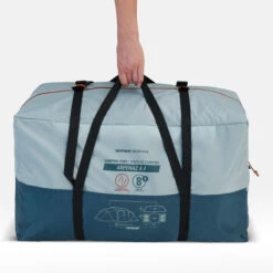 Quechua 8 Man Tent With Poles - Arpenaz 8.4 -Ever Camp k0ced4105479cdc4f659745bae4e3fafe