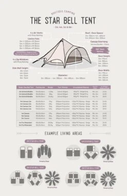 Star Bell Tent 11 Star Bell Tent -Ever Camp k164cfe030aa07280122e45cbeaf620bf