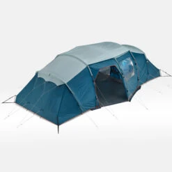 Quechua 8 Man Tent With Poles - Arpenaz 8.4 -Ever Camp k517ab793fd4d31387b77f523bea13a02