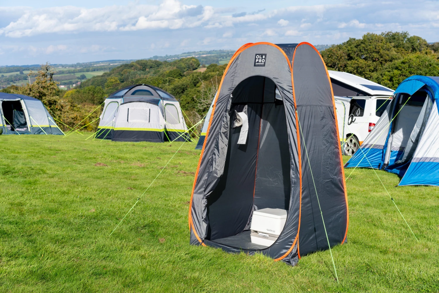 OLPRO Pop Up Toilet & Utility Tent 1.2M 7 OLPRO Pop Up Toilet & Utility Tent 1.2M - Image 5