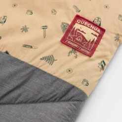 Quechua Camping Sleeping Bag Arpenaz 10° Cotton Double -Ever Camp k5ac476416b0447a364e8158207d0e26a
