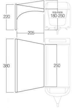Vango AirBeam Sky Canopy For Caravan & Motorhomes 2.5M - Fixed Awning 10 Vango AirBeam Sky Canopy For Caravan & Motorhomes 2.5M - Fixed Awning -Ever Camp k6895589c4cc5c986d9700c5828146b49