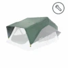 Quechua DOUBLE ROOF FOR ROOF TENTS MH500 FRESH & BLACK 2P -Ever Camp k7c47cea436e74cfc1a2dff9e13e412ae
