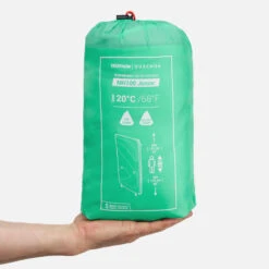 Quechua KIDS’ SLEEPING BAG MH100 20°C -Ever Camp ka282baa261cfe3a089fa70db7e21618c