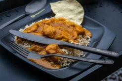 RidgeMonkey DLX Cutlery Set -Ever Camp ka81fd19341589644afc2505cc4a64add