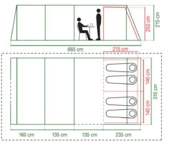 Coleman Weathermaster 4XL BlackOut Air Tent -Ever Camp kbd27f6021f3557adc0bd5bde858ab544