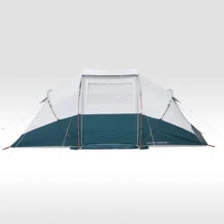 Quechua 4 Man Blackout Tent With Poles - Arpenaz 4.2 F&B -Ever Camp kbf119f6fc804b3094be85387feb31f02