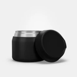 Quechua Stainless Steel Isothermal Food Box For Hiking MH500 0.5 L Black -Ever Camp kecf07f6b93c0658ae7112180b355b89a