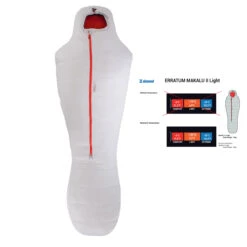 Simond MAKALU II Light Sleeping Bag -Ever Camp kf197f7c8471a31dcf4207adf140fd7dc
